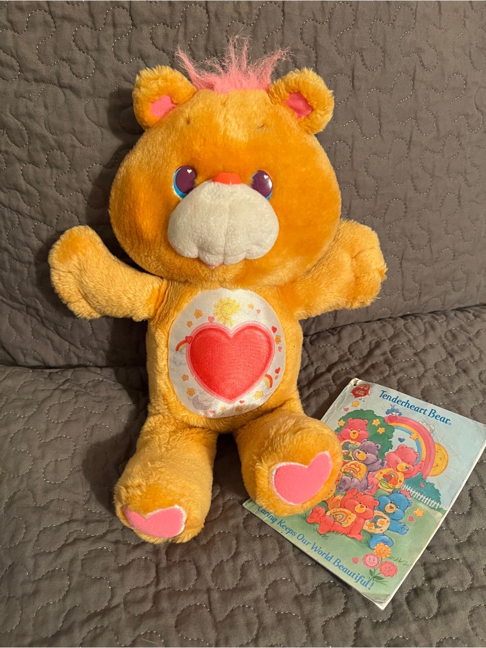 Vintage 1991 Kenner Environmental Care Bears - Complete Set - Picture 6 of 16
